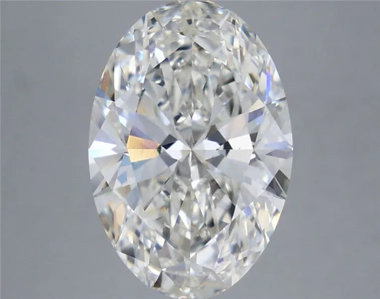 5.93ct Oval Lab Grown Diamond (Colour G, Clarity VS1, IGI Certified)