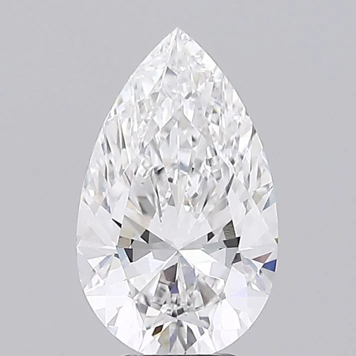 3.03ct Pear Lab Grown Diamond (Colour E, Clarity VVS2, IGI Certified)