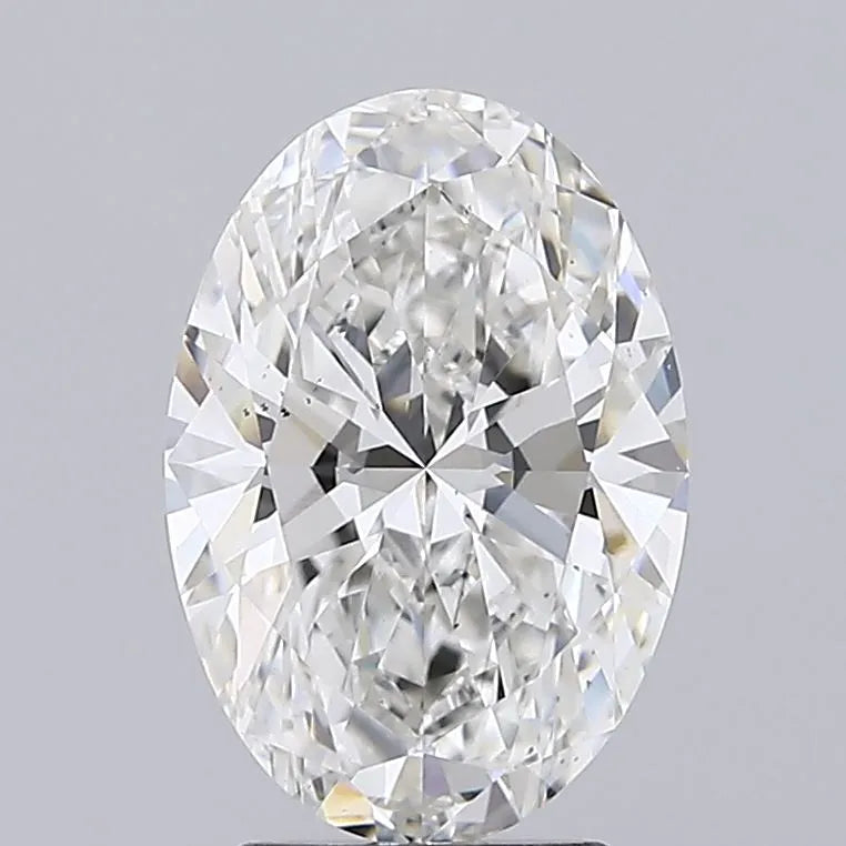 3.00ct Oval Lab Grown Diamond (Colour G, Clarity VS1, IGI Certified)