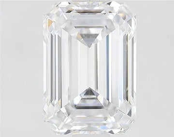 1.42ct Emerald Lab Grown Diamond (Colour D, Clarity VVS2, IGI Certified)