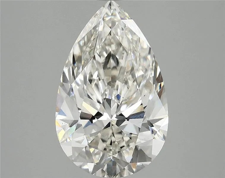 3.02ct Pear Lab Grown Diamond (Colour G, Clarity VS2, IGI Certified)