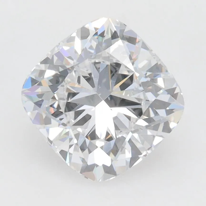 2.00ct Cushion brilliant Lab Grown Diamond (Colour D, Clarity VVS2, IGI Certified)
