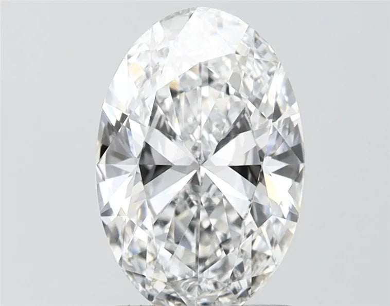 2.00ct Oval Lab Grown Diamond (Colour D, Clarity VVS2, IGI Certified)
