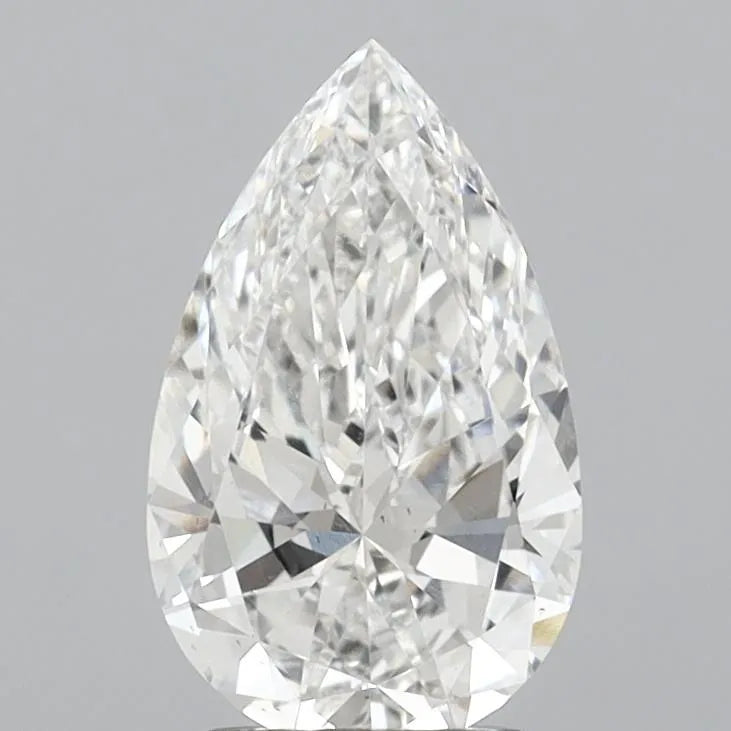 2.00ct Pear Lab Grown Diamond (Colour G, Clarity VS2, IGI Certified)