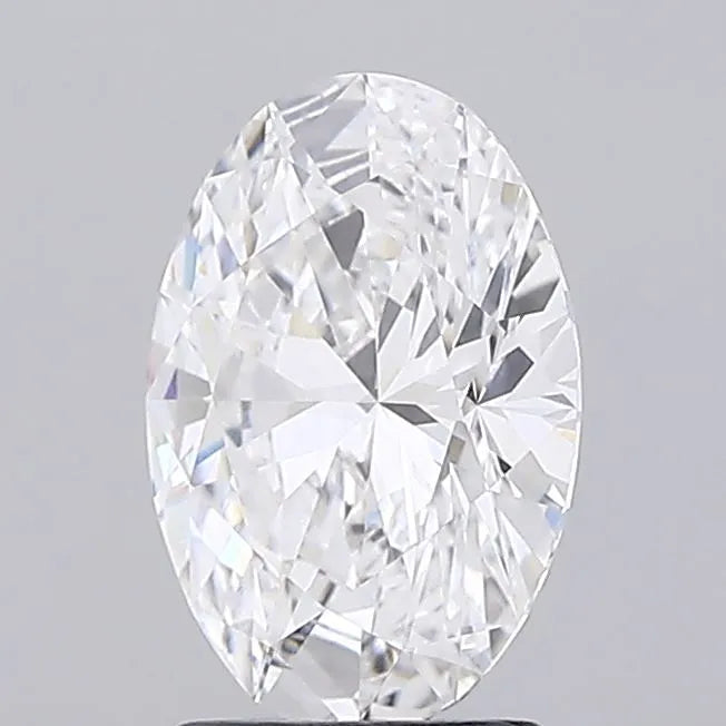 2.02ct Oval Lab Grown Diamond (Colour E, Clarity VVS2, IGI Certified)