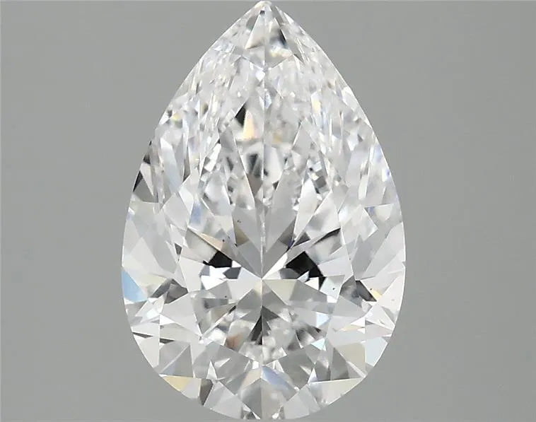 2.02ct Pear Lab Grown Diamond (Colour D, Clarity VS2, IGI Certified)