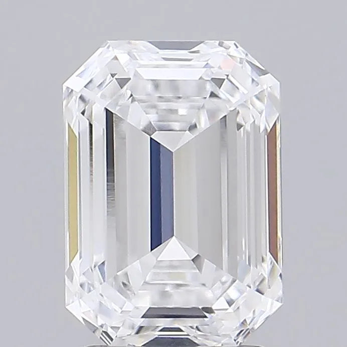 2.40ct Emerald Lab Grown Diamond (Colour D, Clarity VVS1, IGI Certified)