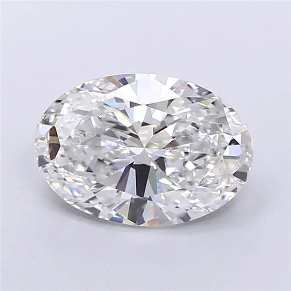 2.51ct Oval Lab Grown Diamond (Colour E, Clarity VS1, IGI Certified)