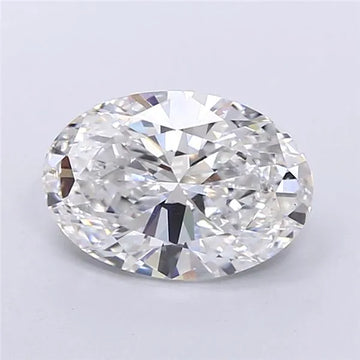 2.51ct Oval Lab Grown Diamond (Colour E, Clarity VS1, IGI Certified)