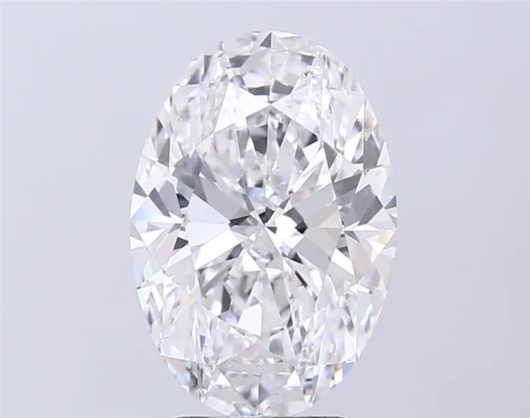 3.52ct Oval Lab Grown Diamond (Colour D, Clarity VVS1, IGI Certified)