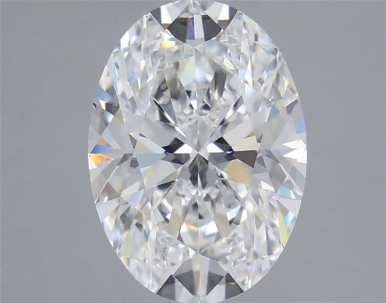 3.01ct Oval Lab Grown Diamond (Colour D, Clarity VVS2, IGI Certified)