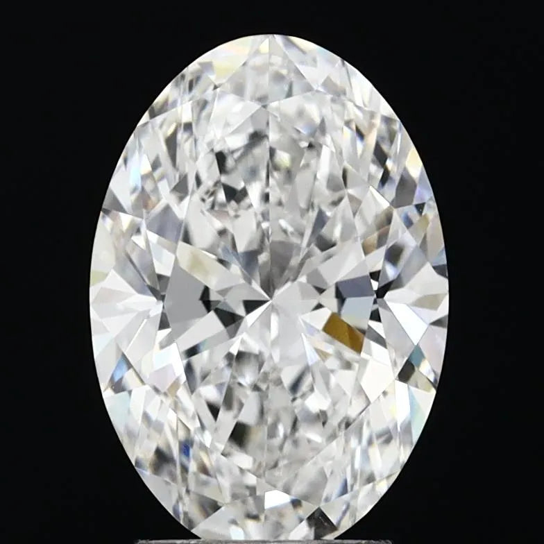 3.09ct Oval Lab Grown Diamond (Colour E, Clarity VVS2, IGI Certified)