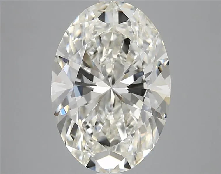 4.02ct Oval Lab Grown Diamond (Colour G, Clarity VVS2, IGI Certified)