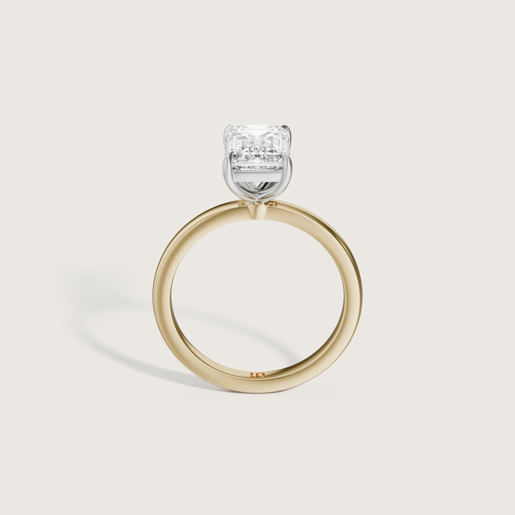 Allegra Emerald Solitaire