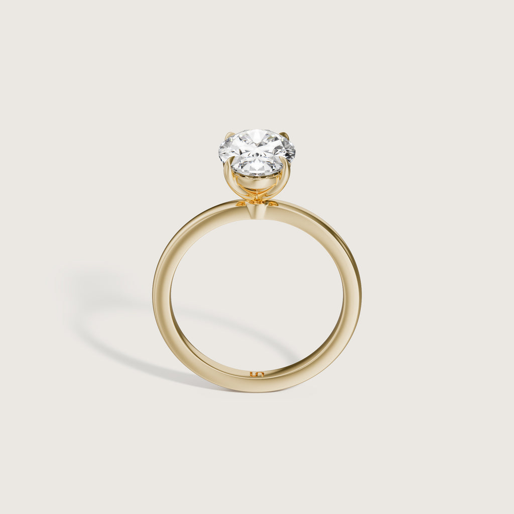 Allegra Oval Solitaire