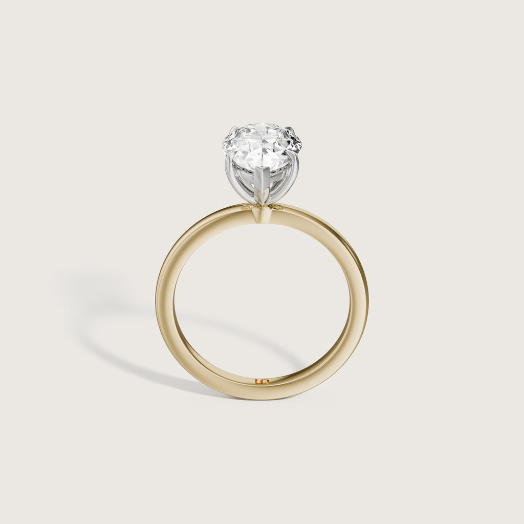 Allegra Pear Solitaire