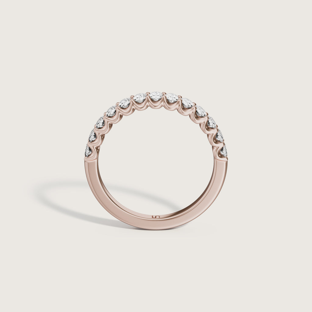 Valley Oval Diamond Band Small | Halfway Diamonds