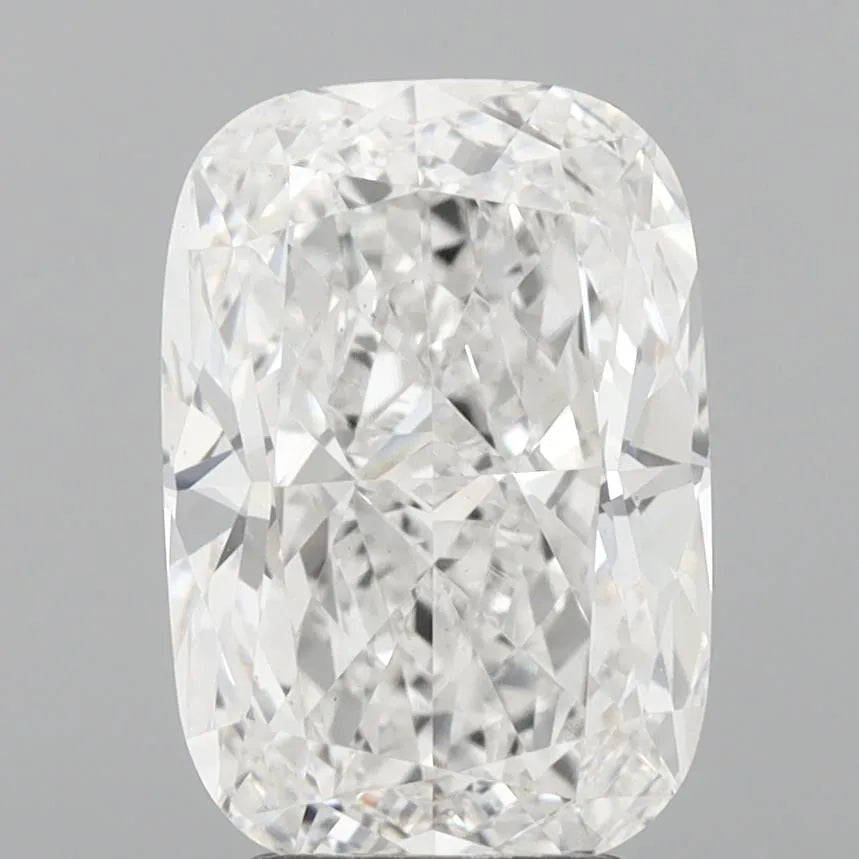 3.40ct Cushion modified Lab Grown Diamond (Colour E, Clarity VS1, IGI Certified)