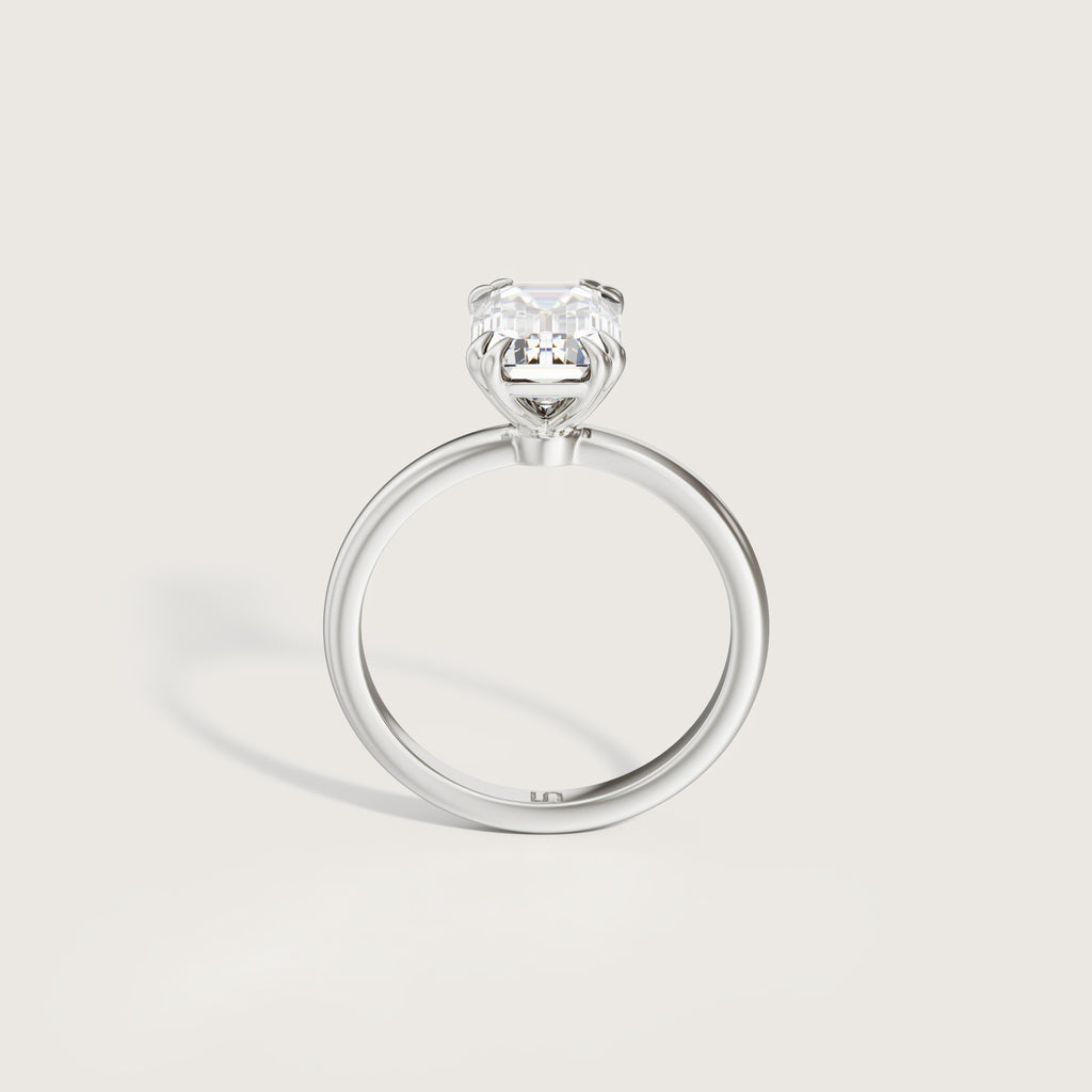 Lotus Emerald Solitaire