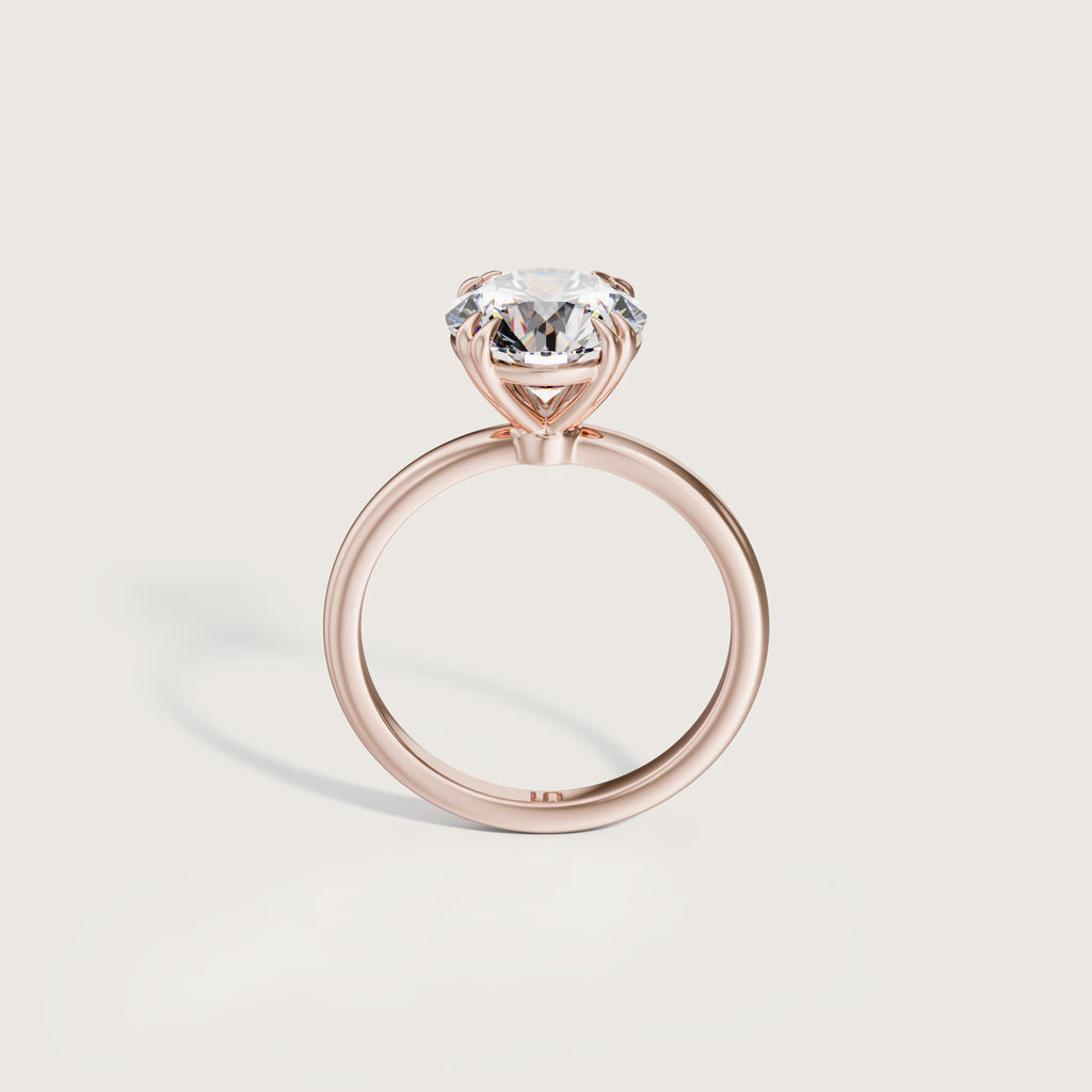 Lotus Round Solitaire