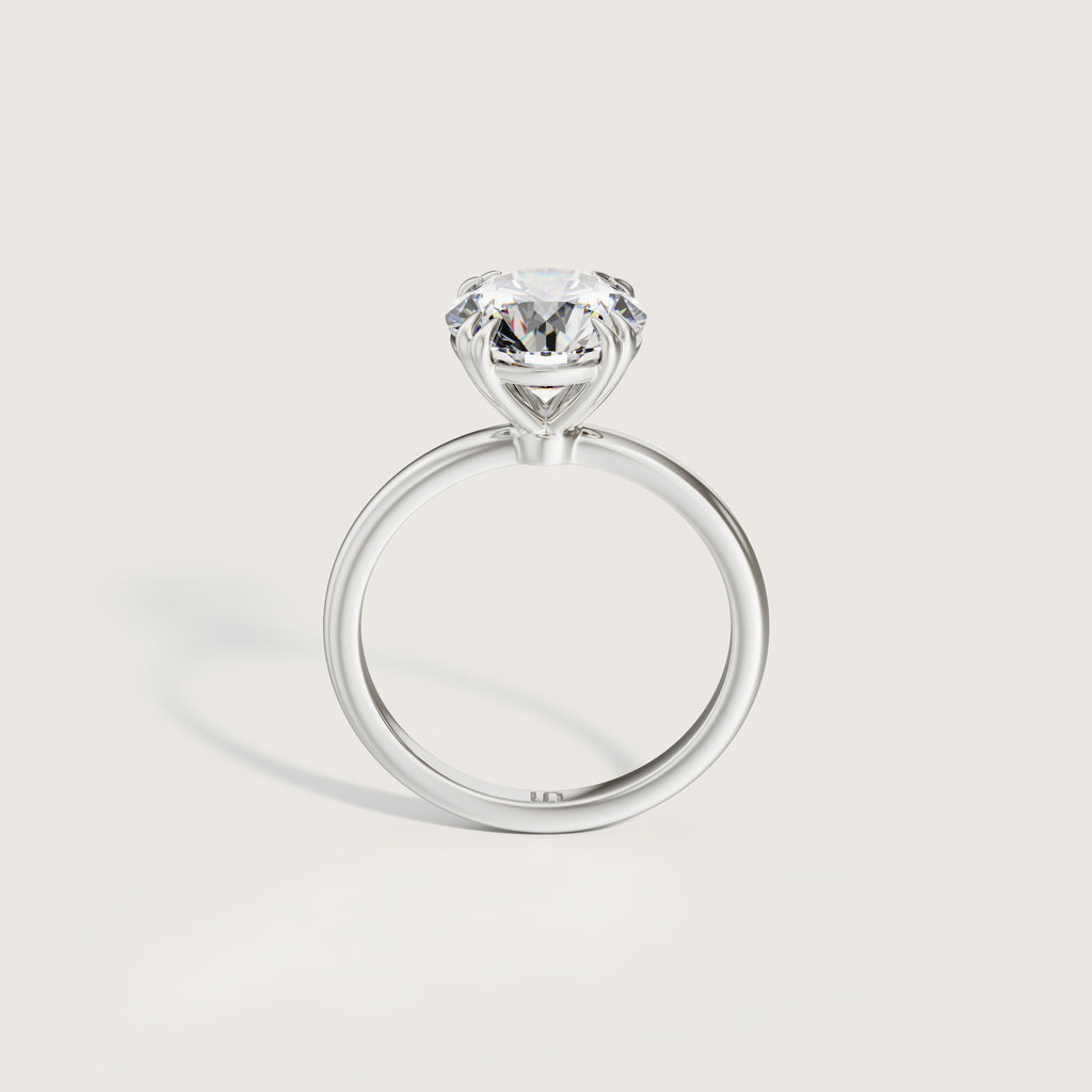 Lotus Round Solitaire