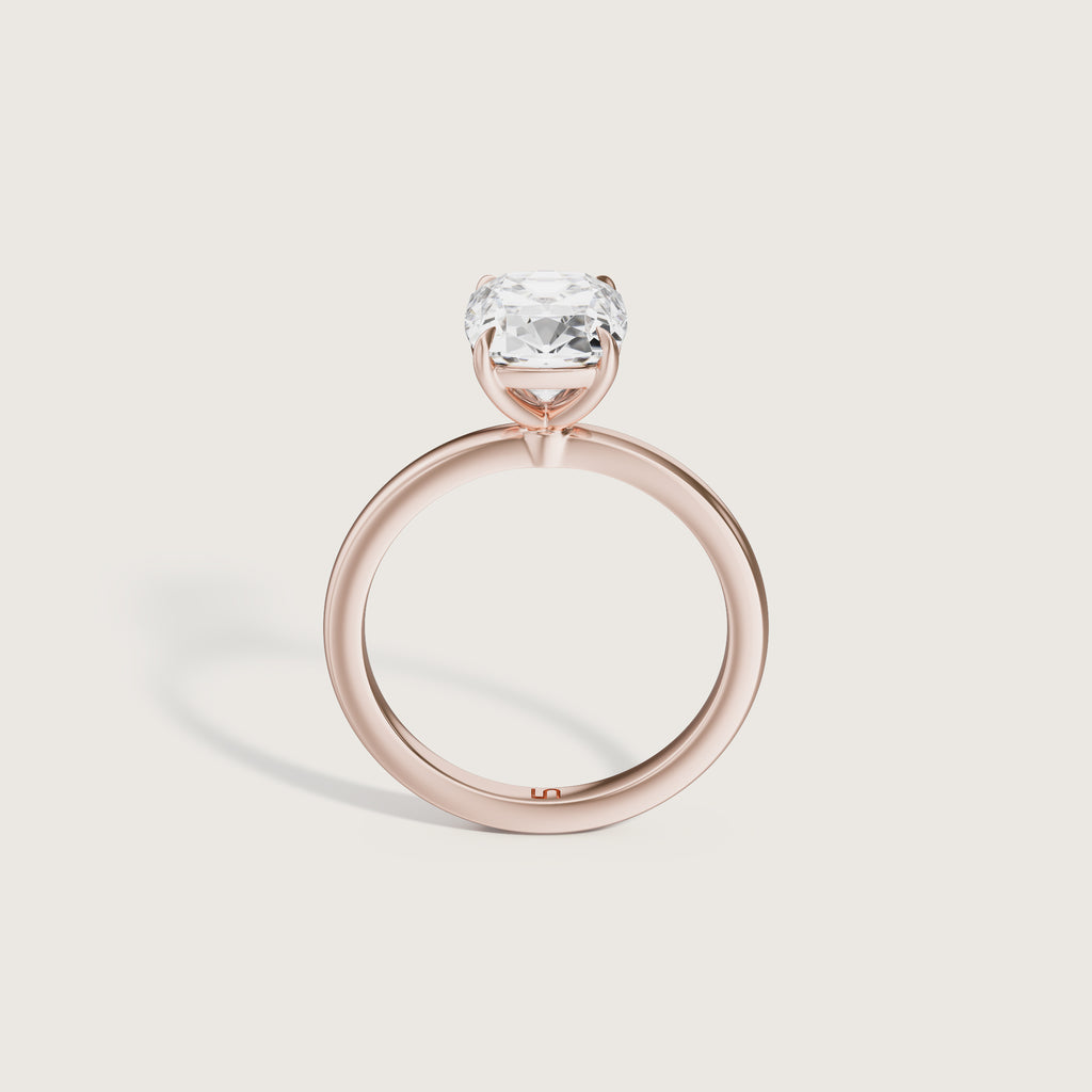 Allegra Antique Cut Cushion Solitaire