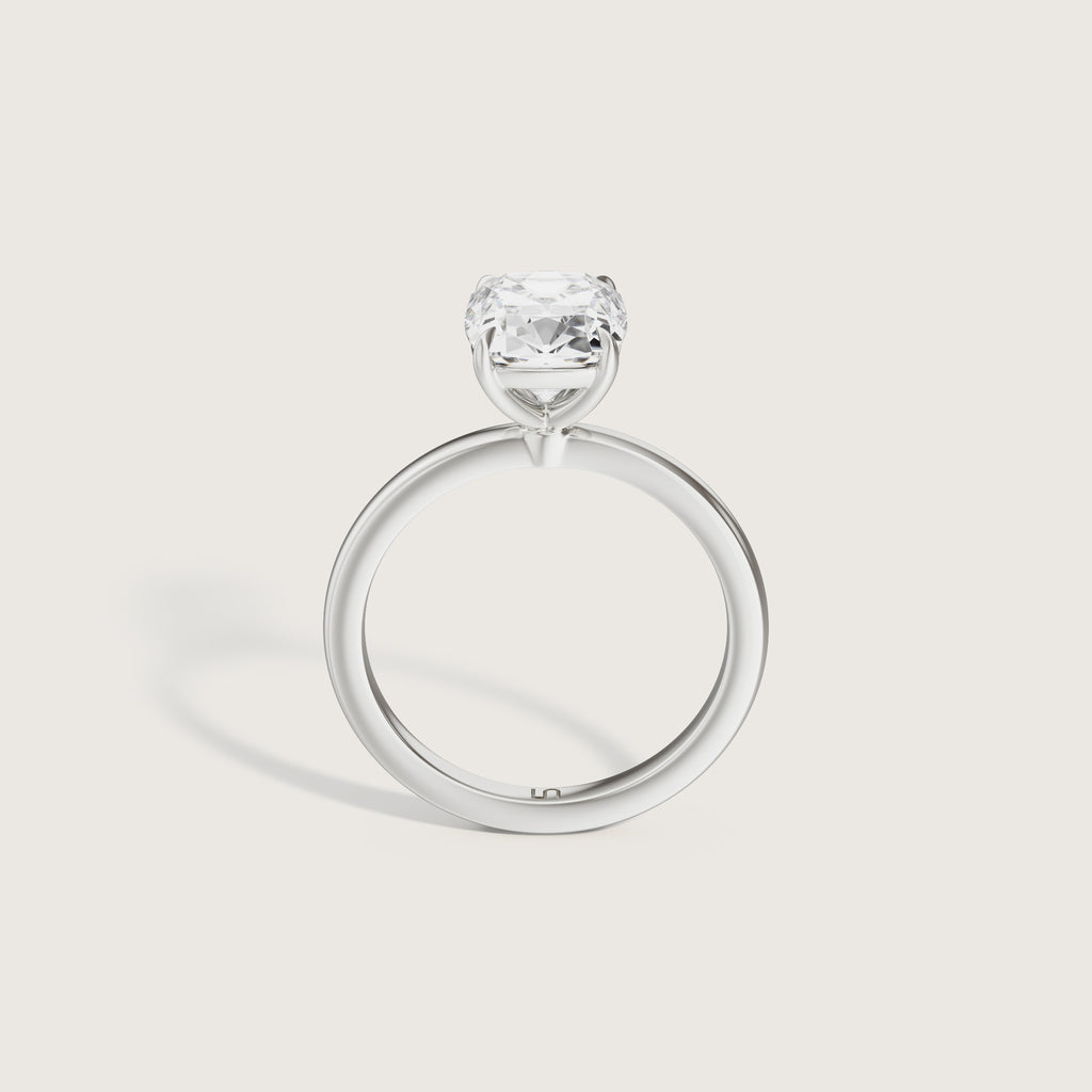 Allegra Antique Cut Cushion Solitaire
