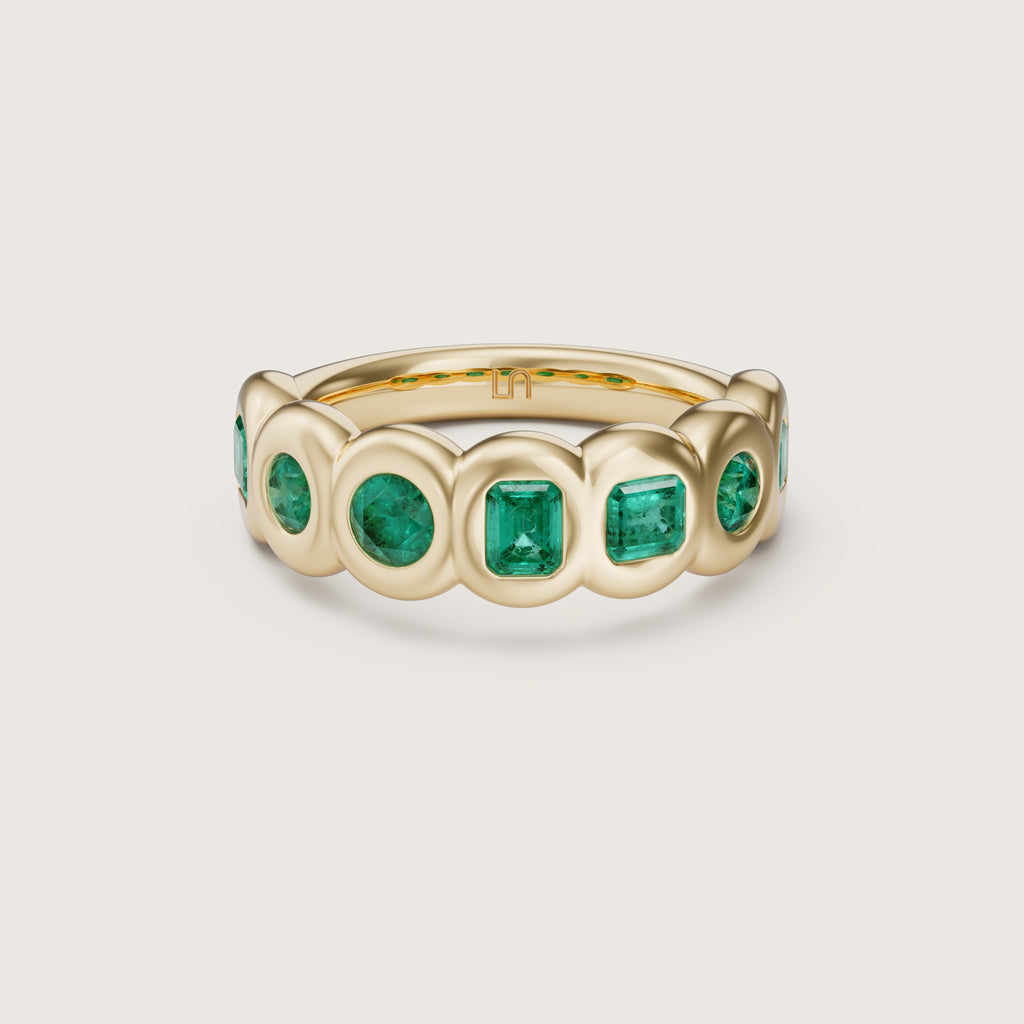 Forma Emerald Ring