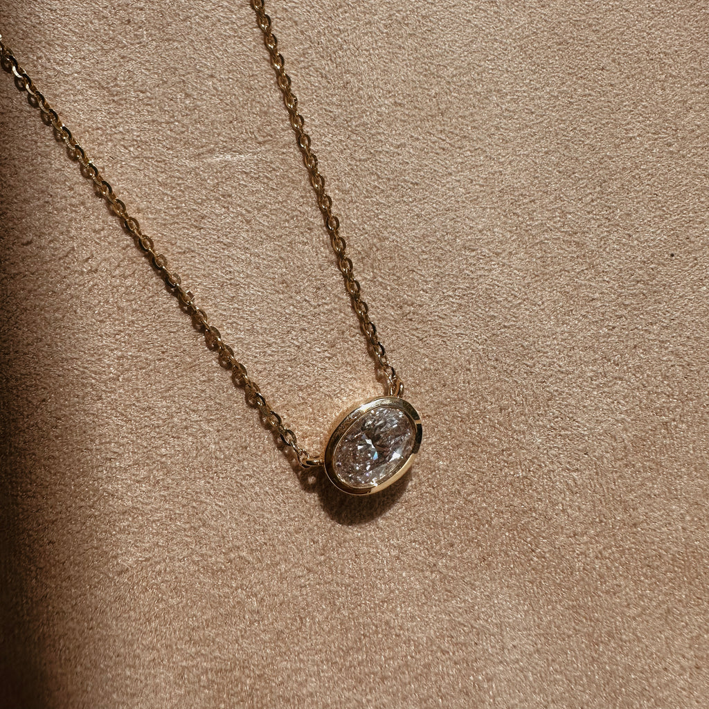 LINDELLI_Calyx_Pendant_Necklace_Yellow_Gold_Oval_White_Gold_Platinum 