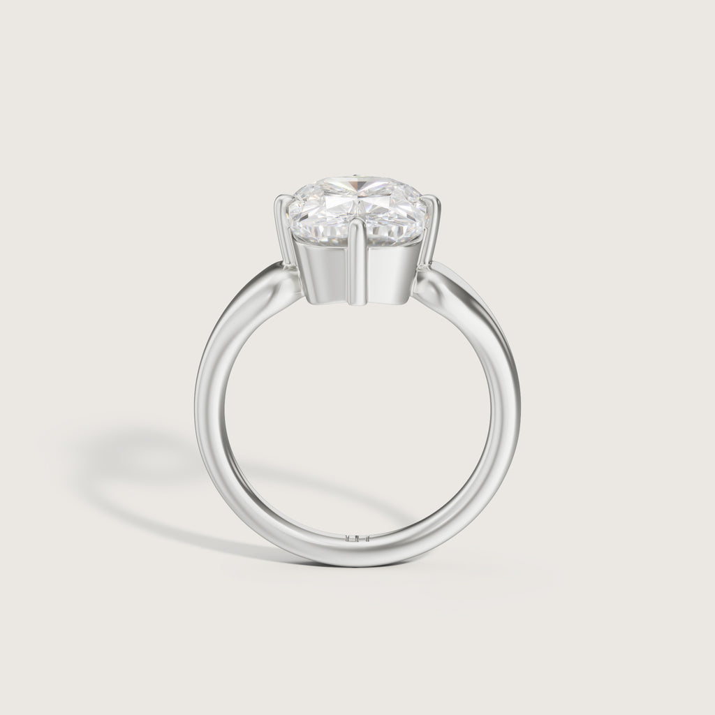 Interval Elongated Cushion Ring