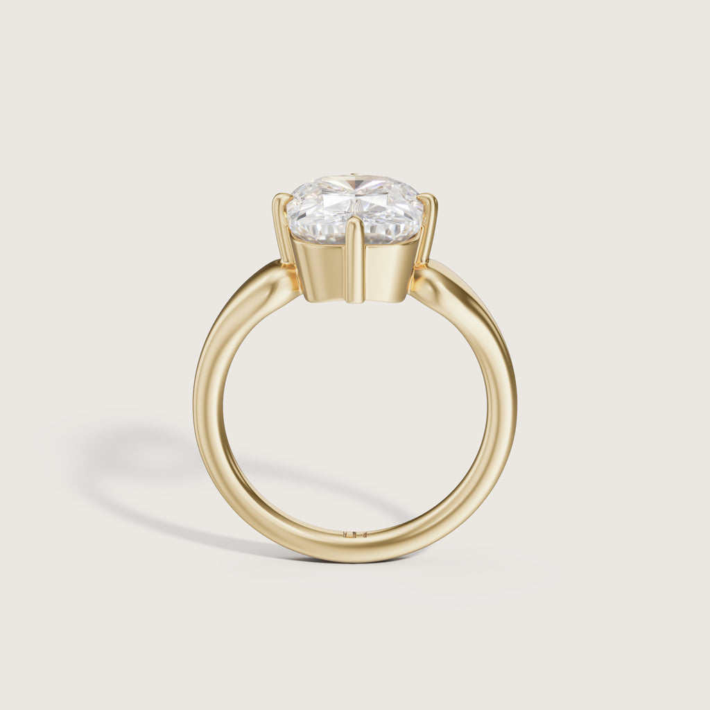 Interval Elongated Cushion Ring