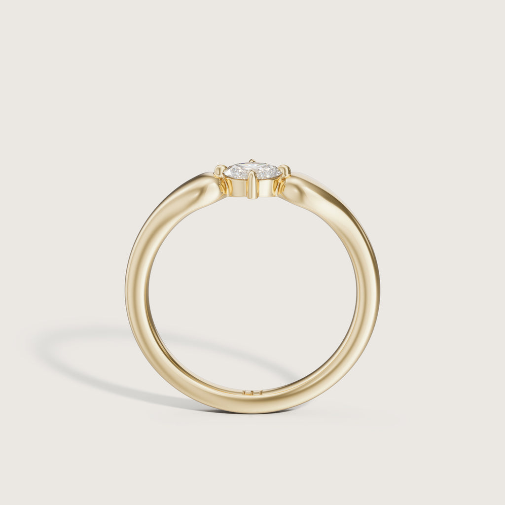 Interval Oval Ring