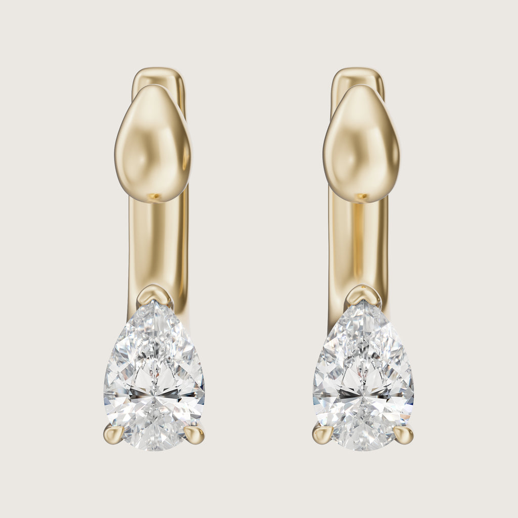 Interval Pear Earrings