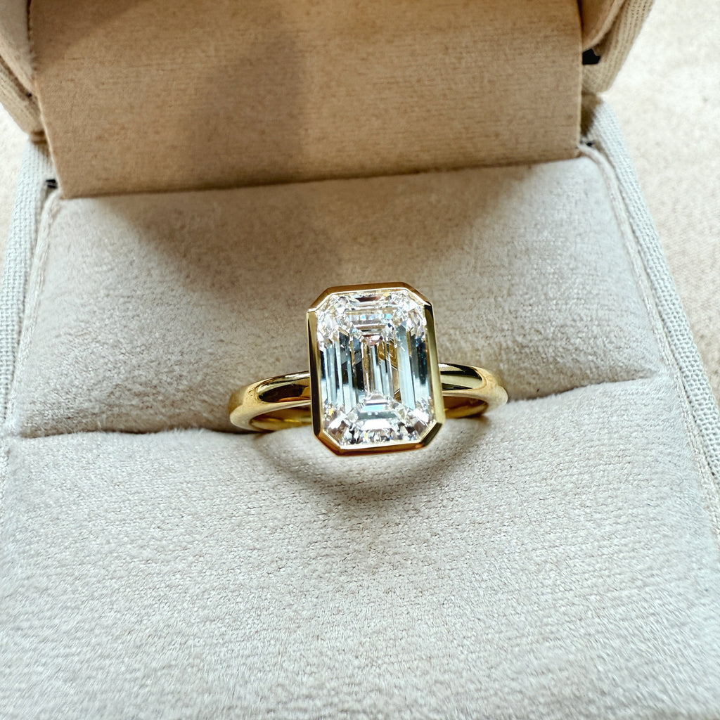 LINDELLI_Cadre_Bezel_Emerald_Yellow_Gold