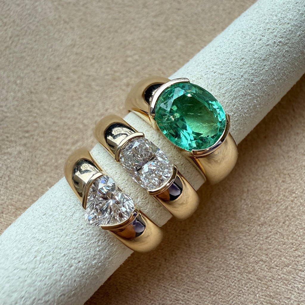 LINDELLI_Julep_Cushion_Ring_Yellow_Gold_White_Gold_Platinum 