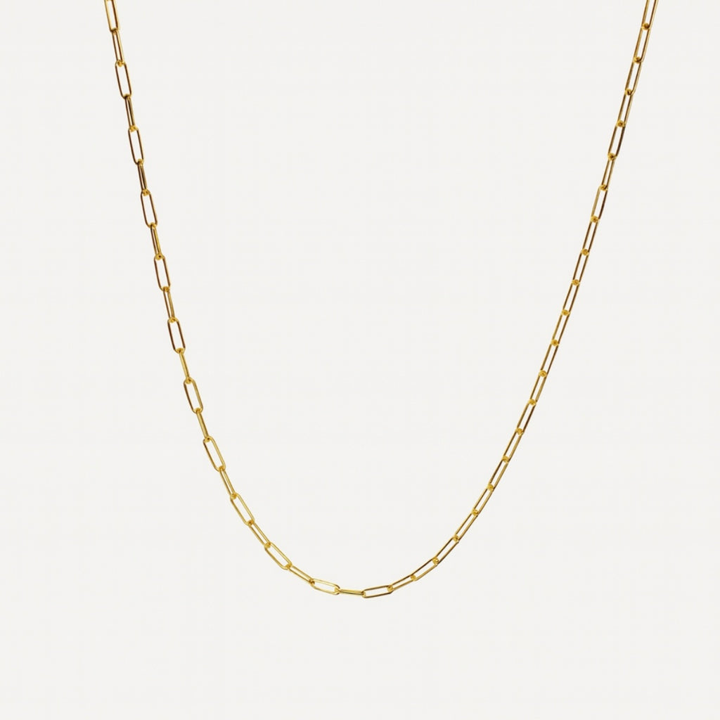 LINDELLI_Paper_Clip_Chain_Yellow_old