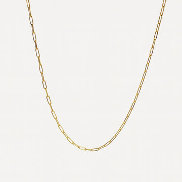 LINDELLI_Paper_Clip_Chain_Yellow_old