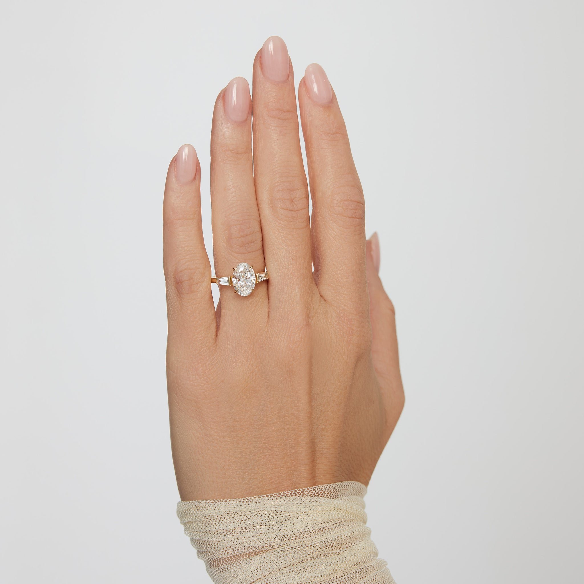 Mayfair Oval Baguette Trilogy Lindelli