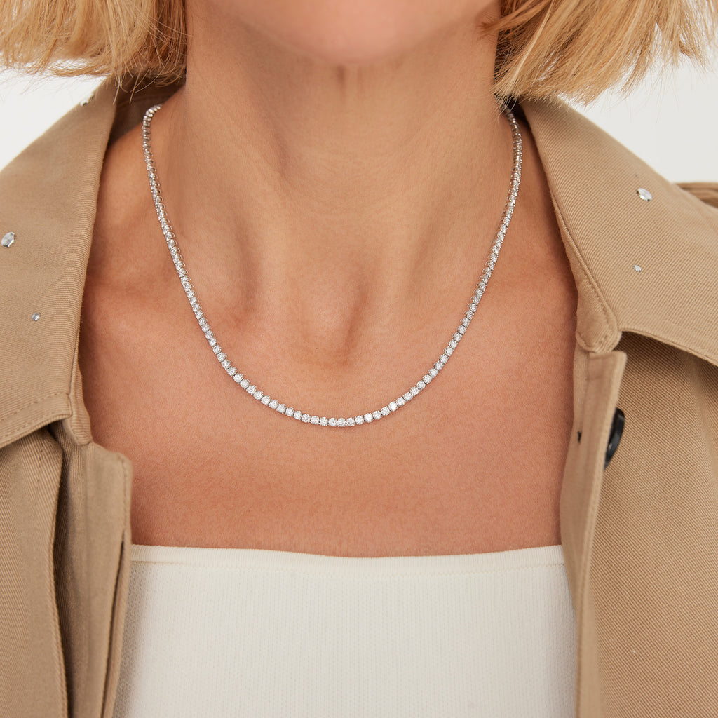 Lindelli_Small_Tennis_Necklace_White_Gold_Yellow_Gold