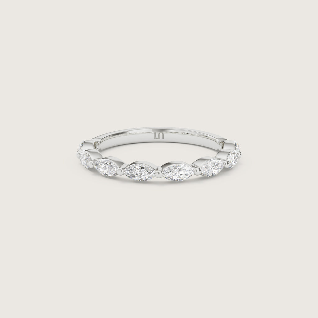 White_Gold_Platinum_Marquise_Band