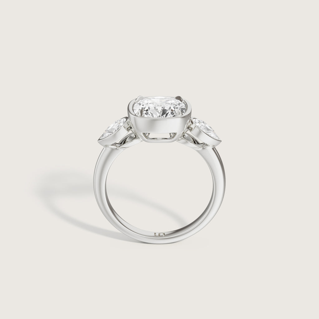 Soho Cushion Bezel Solitaire