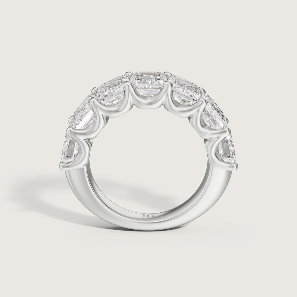 Valley Emerald Diamond Band Large | Halfway Diamonds
