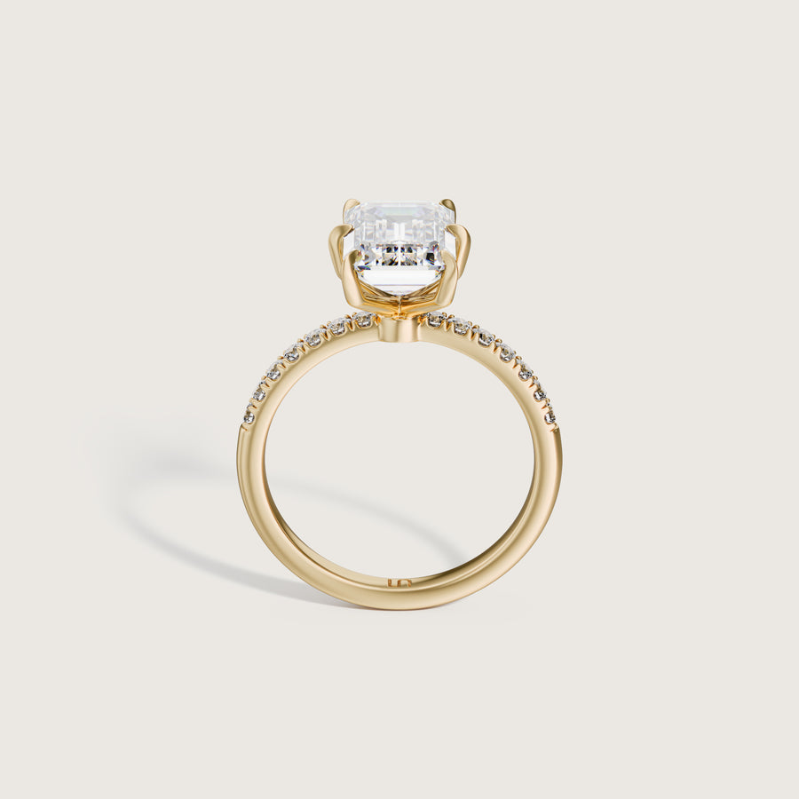 Icon Emerald Solitaire Ring