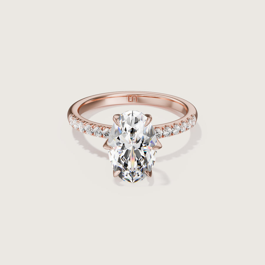 Icon Oval Solitaire Ring