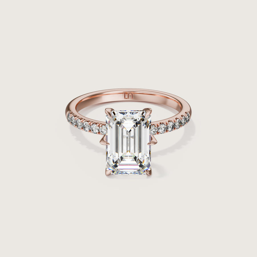 Icon Emerald Solitaire Ring