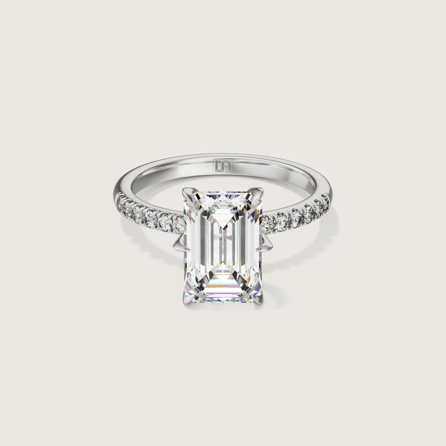 Icon Emerald Solitaire Ring