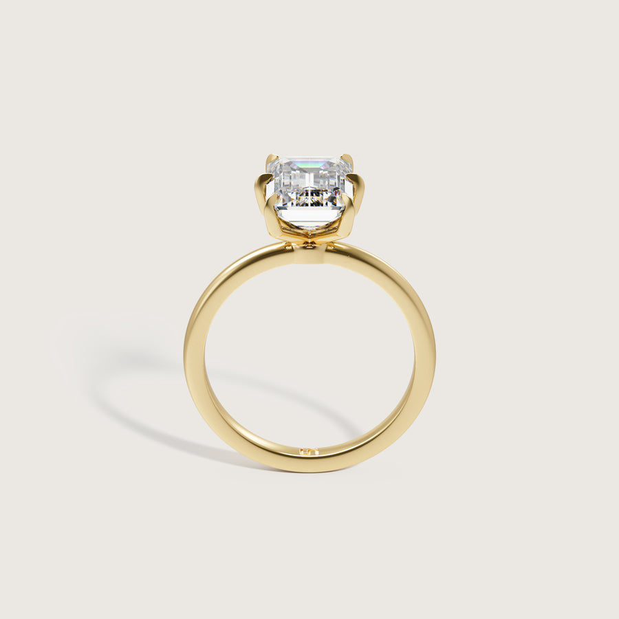 Icon Emerald Solitaire Ring