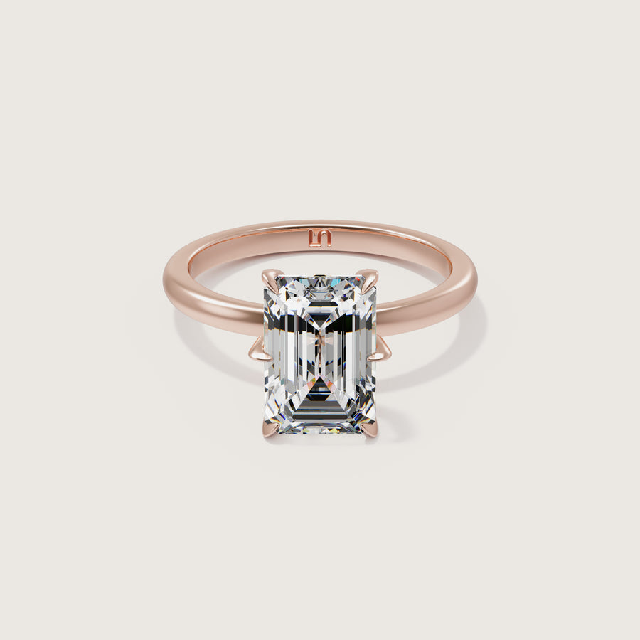 Icon Emerald Solitaire Ring