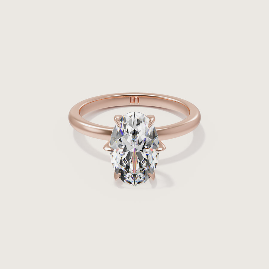 Icon Oval Solitaire Ring