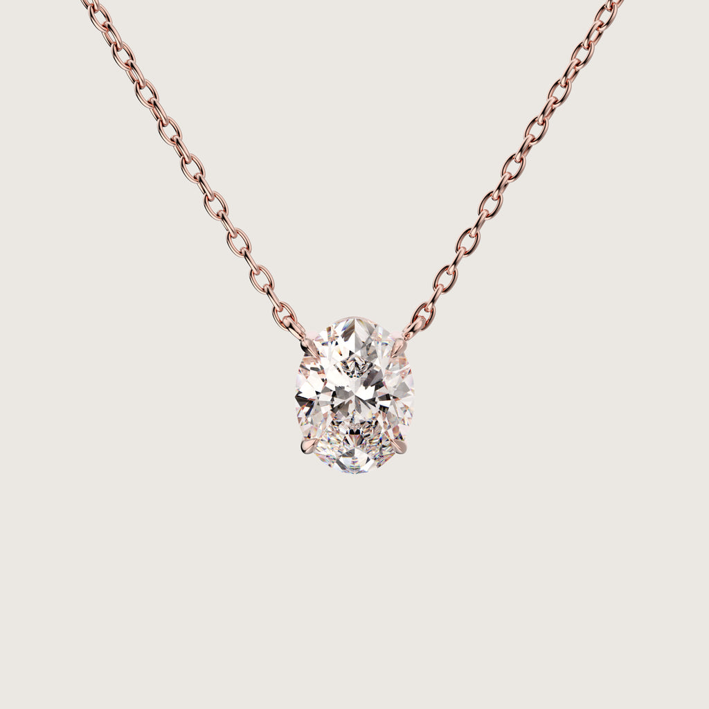 Rose_Gold_Necklace_Oval_LINDELLI